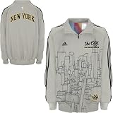 Knicks adidas Men's NBA Homecooked Track Jacket