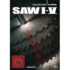 Saw I - V (5 DVDs, Digipack)
