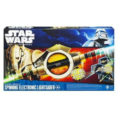 Star Wars General Grievous Spinning Electronic Lightsaber