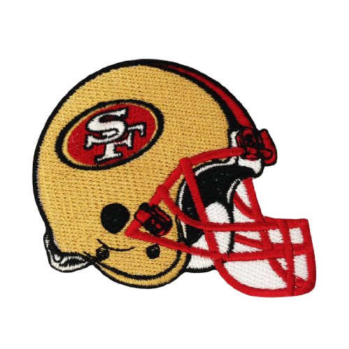 1 X San Francisco 49ers Helmet Logo Iron Patches