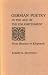 Books : German Poetry in the Age of the Enlightenment (The Penn State Series in German Literature)