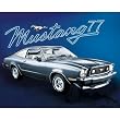 (16x20) Ford Mustang (Silver 77) Art Poster Print