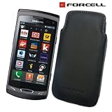 *Forcell - Leder Etui Pouch Tasche f�r Samsung Wave II S8530 Smartphone *Mit G�rtelschlaufe* H�lle (in der Farbe Schwarz)von "Forcell"