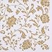 Elegant Arabsque Gold White Cocktail/beverage Wedding Napkins-pack of 20-Case of 12