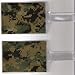 Search : Set of 2 Luggage Tags Made with Digital Camo Camouflage Fabric