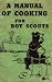 Search : A Manual of Cooking for Boy Scouts (1949 Printing, HE8049)