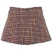  : plaid pleated skort