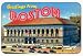 Fridgedoor Boston Public Library Domed Magnet
