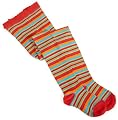 Country Kids Double Trouble Striped Tight Coral, 12-24 Months