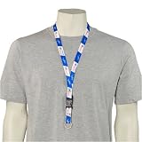 L.A. Dodgers MLB Team Logo Lanyard