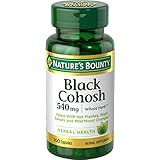 Nature's Bounty Black Cohosh 540 mg Natural, 100 Capsules