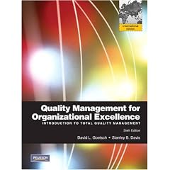 Quality Management for Organizational Excellence: Introduction to Total Quality: International Edition