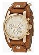 MICHAEL KORS - Leather Chrono Go-Go Watch - MK2156
