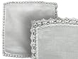 Dainty Cotton Handkerchief with Crochet Edges