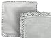 Dainty Cotton Handkerchief with Crochet Edges