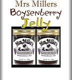 Big Save Boysenberry Jelly (Amish Made) ~ 2 / 8 Oz. Jars by Mrs. Millers