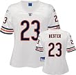 Devin Hester White Reebok Replica Chicago Bears Women's Jersey