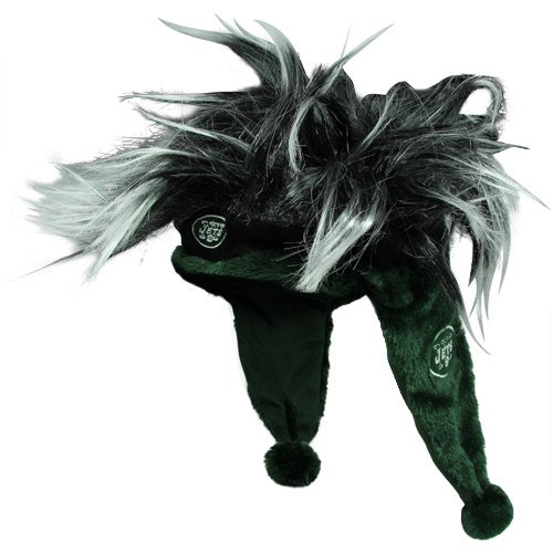 NFL New York Jets Troll Hair Dangle Hat - Green at Amazon.com