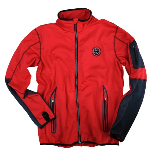 Northland Professional Herren Funktionsjacke Fieldsensor XT Jacket, red/black, M, 02-03759