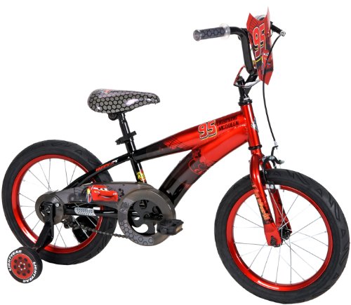 Huffy 16-Inch Boys Cars Bike (Black/Red)