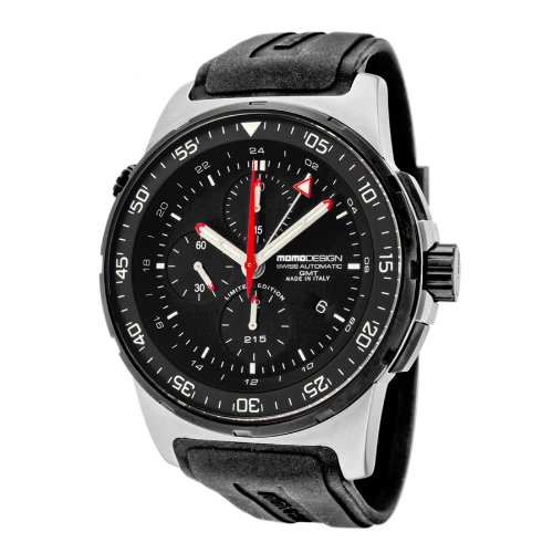 Men s Pilot Limited Edition Automatic Chronograph Round Watch Case Color Silver