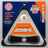 Illinois Fighting Illini Billiard Accessories Cue Rack