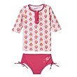 Infant Girls Cabana Life 3-pc. Embro Swim Set - Pink