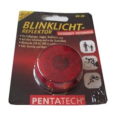 Blinklicht-Reflektor mit LED, bis 300 m sichtbar