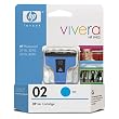 HP 02 Cyan Vivera Ink Cartridge C8771WN