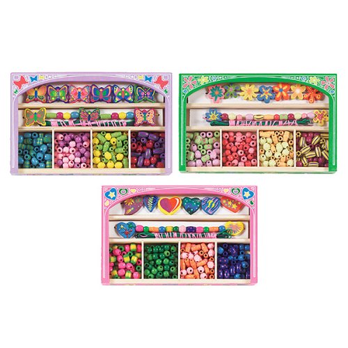 Childrens Toyshop  Toys : Melissa& Doug Bead Set Bundle