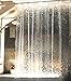 NuoYa001 New Clear Thicker the PEVA diamond shower curtain 3D Water Cube mold water
