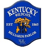 Kentucky Wildcats UK Wooden Pub Style Bar Wall Sign