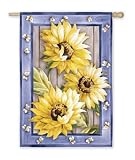 Evergreen - Country Sunflowers Flag