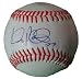 Jhonny Peralta Autographed ROLB Baseball, Detroit Tigers, Cleveland Indians, Proof Photo
