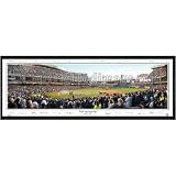New York Yankees "Final Opening Day" - With Signatures - 13.5"x39" Standard Black Frame