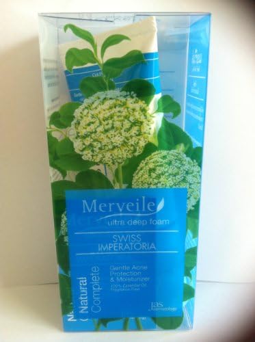 Merveile Ultra Deep Foam Gentle Acne Protection &amp; Moisturizer 100% Essential Oil Fragrance Free