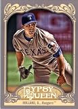 2012 Topps Gypsy Queen Baseball Card # 47 Derek Holland - Texas Rangers (ENCASED MLB Trading Card)