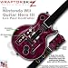 Abstract 01 Pink Skin by WraptorSkinz TM fits Nintendo Wii Guitar Hero III (3) Les Paul Controller (GUITAR NOT INCLUDED)