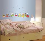 Children's Nursery Room Wall Decal - Baby Circus
