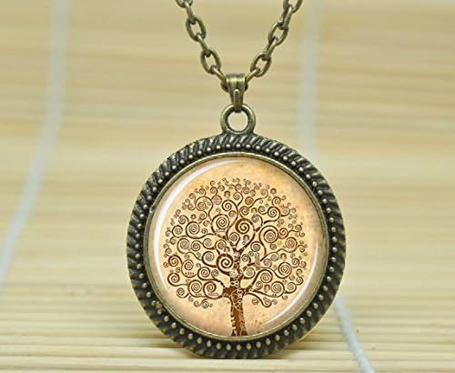 Fashion Jewelry Tree Of Life Necklace Tree Of Life Necklace Pendant Tree Of Life Necklace Jewelry Glass Cabochon Necklace A1332