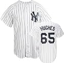 Philip Hughes New York Yankees Home Pinstripe Youth MLB Replica Jersey