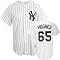 Philip Hughes New York Yankees Home Pinstripe Youth MLB Replica Jersey