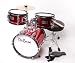 DeRosa by Bridgecraft Child/Kid's Drum Set - DRM 312 RED - For 3 to 5 yrs