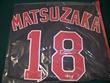 DAISUKE MATSUZAKA SIGNED AUTOGRAPHED BOSTON RED SOX JERSEY W/ HOLOGRAM + COA