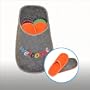 G�stehausschuh Filz Pantoffeln "Welcome" 5 Paar in 5 Gr��en