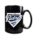 San Diego Padres 15oz Black Ceramic Mug