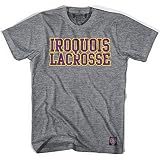 Iroquois Lacrosse Nation T-shirt, Athletic Grey, Large