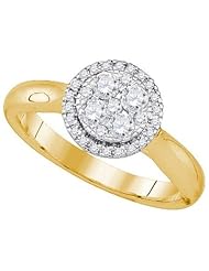 0.46CTW-DIA FASHION RING