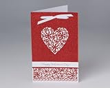 Heart Sparkle Valentines Card