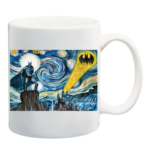 BATMAN STARRY NIGHT Mug Cup - 11 ounces On Sale